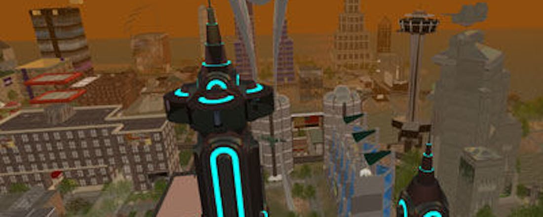 Reisgids voor online wereld Second Life