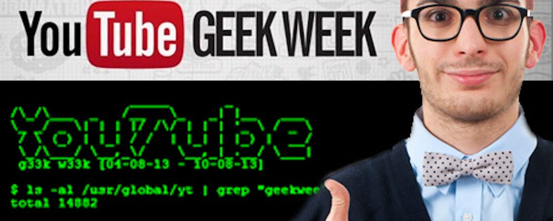 YouTube ‘Geek Week’: Unix-Easter Egg
