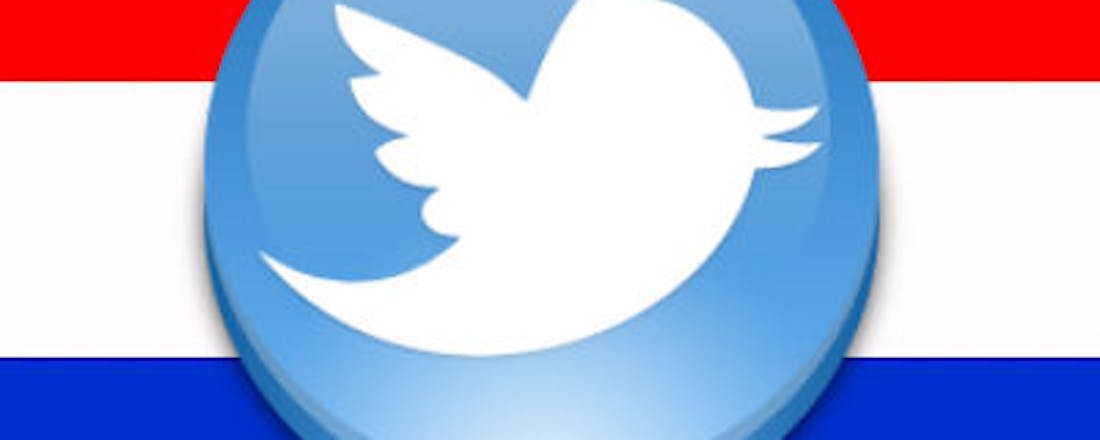 Daling nieuwe Nederlandse Twitter-accounts