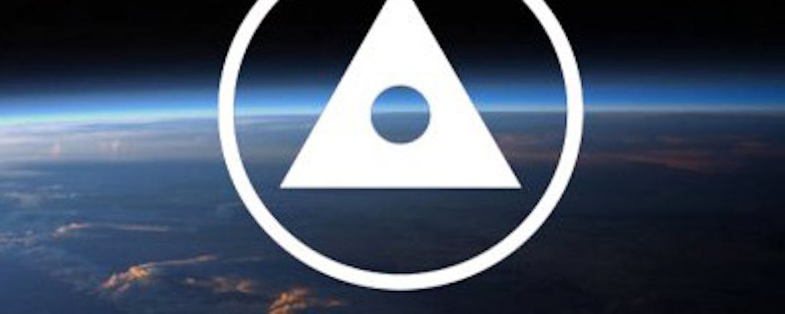 Eerste GIF de ruimte in