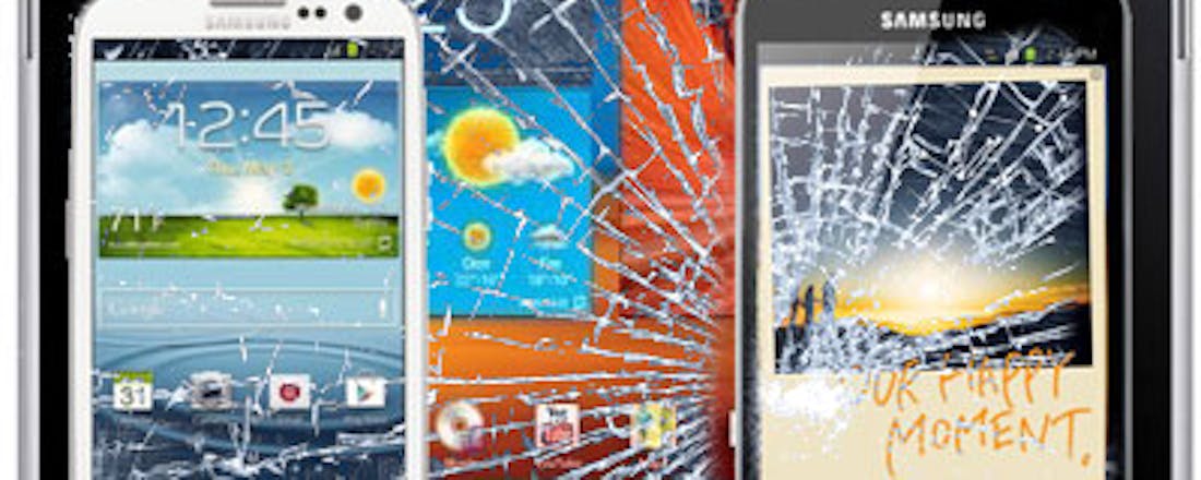 Samsung erkent lek in Galaxy S smartphones, Tabs en Note-apparaten