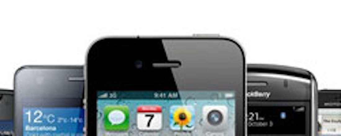 Mijlpaal van 1 miljard smartphones dit kwartaal