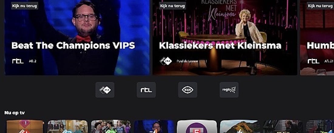 NL Ziet en NPO Start: het nieuwe tv-kijken
