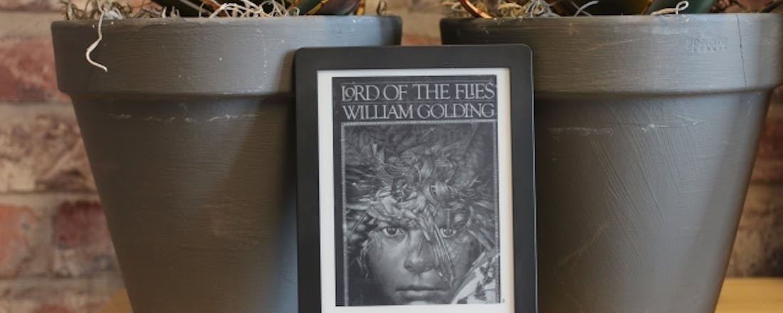 Kobo Aura H2O (2017) - Met de natte neus in de boeken