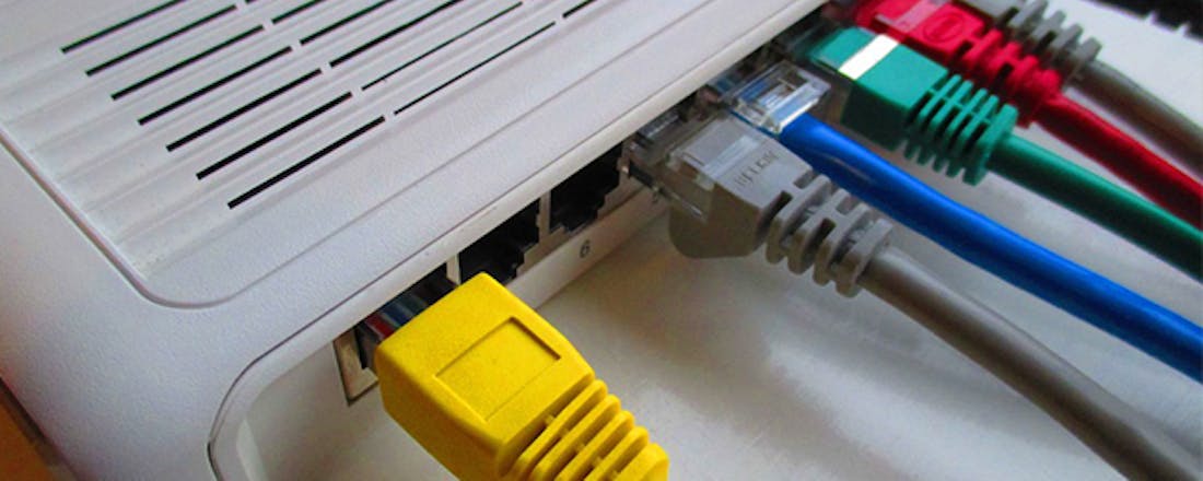 Netwerkkabels trekken en maken