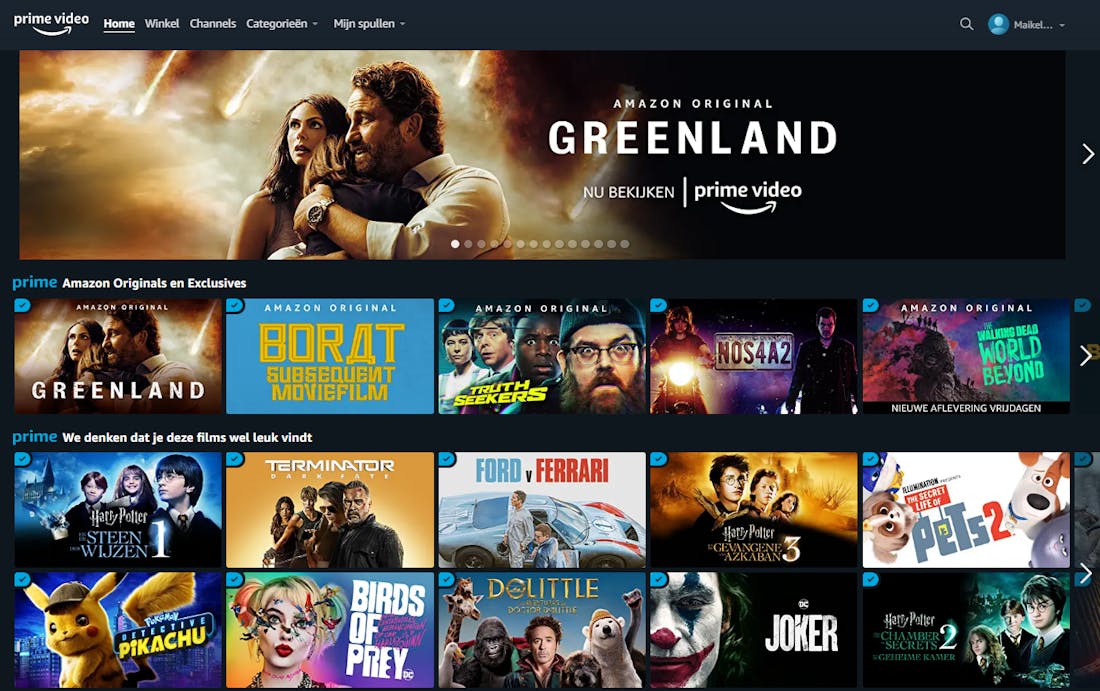 Prime video popular series sale