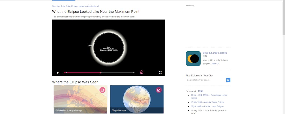eclips.png TimeAndDate - Alles over tijden, data, eclipsen en meer