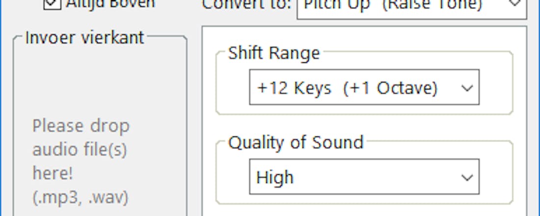 audioeffect.png MooO Audio Effect - Geluidsbestanden wijzigen zonder technische kennis