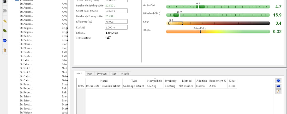 brewtarget.png Brewtarget - Begin je eigen bierbrouwerij