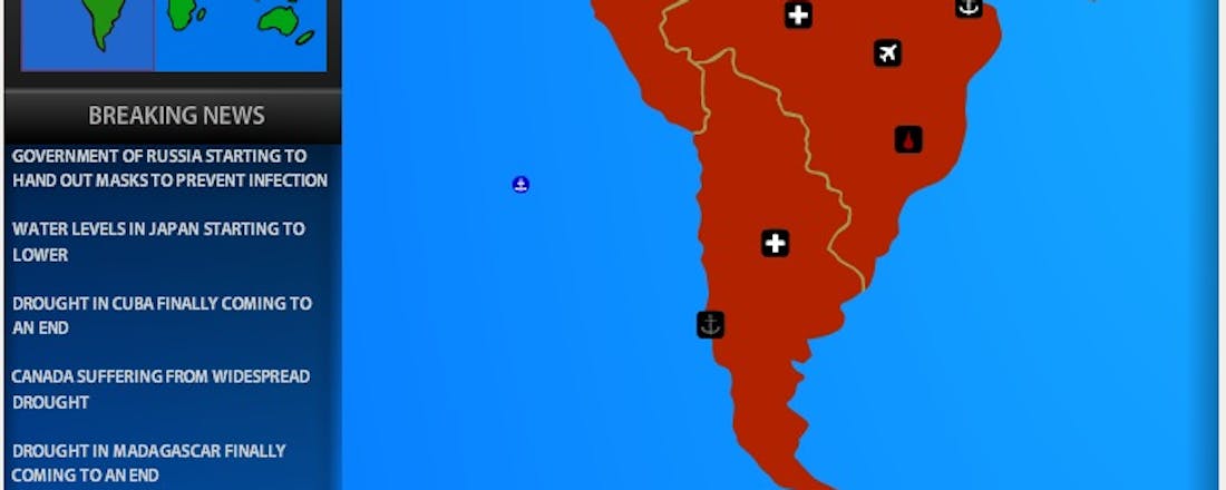 pandemic.jpg Pandemic 2 - Spelletje om een allesverwoestende ziekte te knutselen