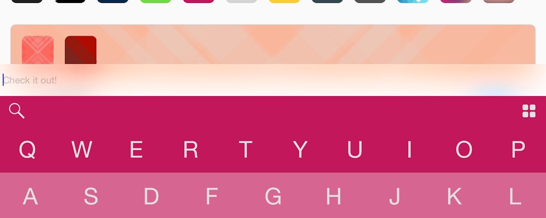 fleksy.jpg Fleksy - Een alternatief toetsenbord voor uw smartphone