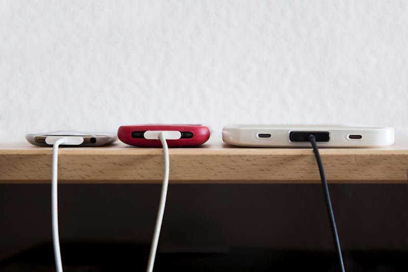 Smartphones in opladers