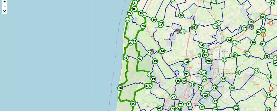Fietsroute-door-de-Duinen.jpg De mooiste Fietsroute door de duinen