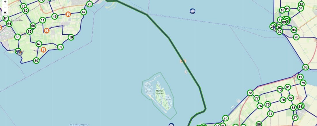 Fietsroute-Markermeer.jpg De mooiste fietsroute bij het Markermeer