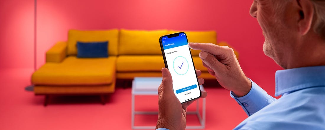SpaceSense van Wiz doet lampen zelf aan of uit