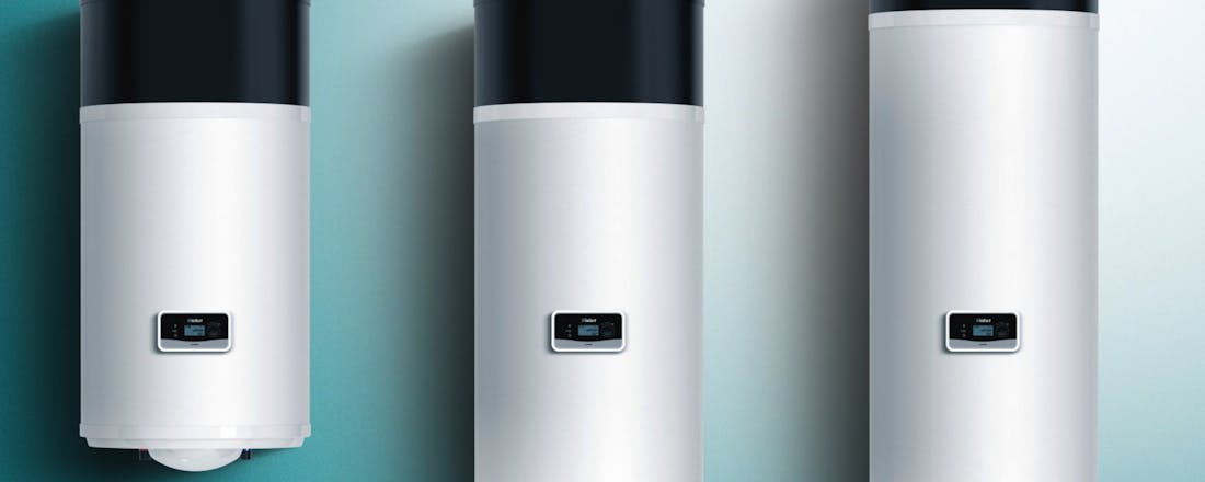 Er bestaan warmtepompboilers in verschillende volumes. | Foto: Vaillant Antwoord op al je vragen over warmtepompen