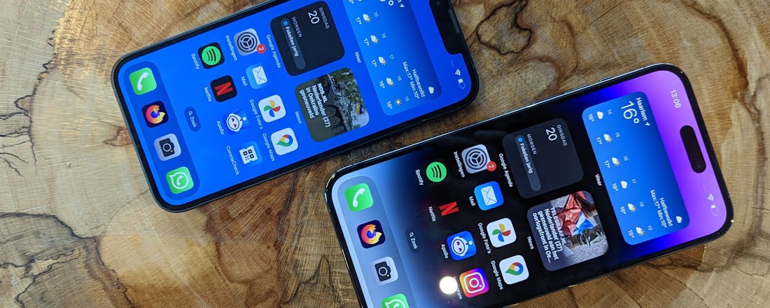 iphone 14 en iphone 14 pro (3).jpg Dit is de isolatiemodus op iPhone (en zo activeer je hem)