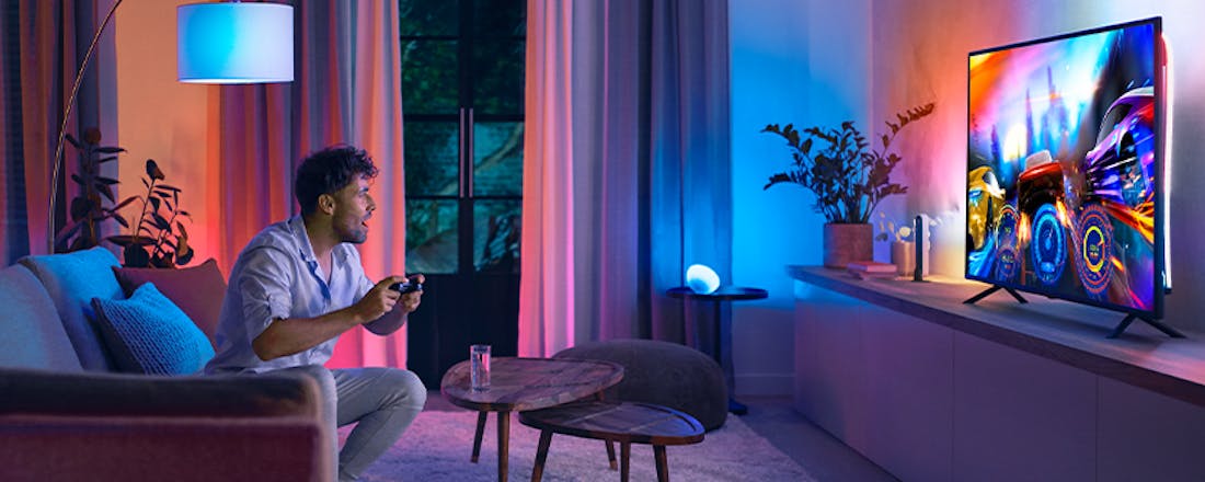 header-artikel-3-entertainment-zonder-partnerlabel-met-logo-klant-1075-x-33_17Vo1pV.png Een intense licht-ervaring met Philips Hue
