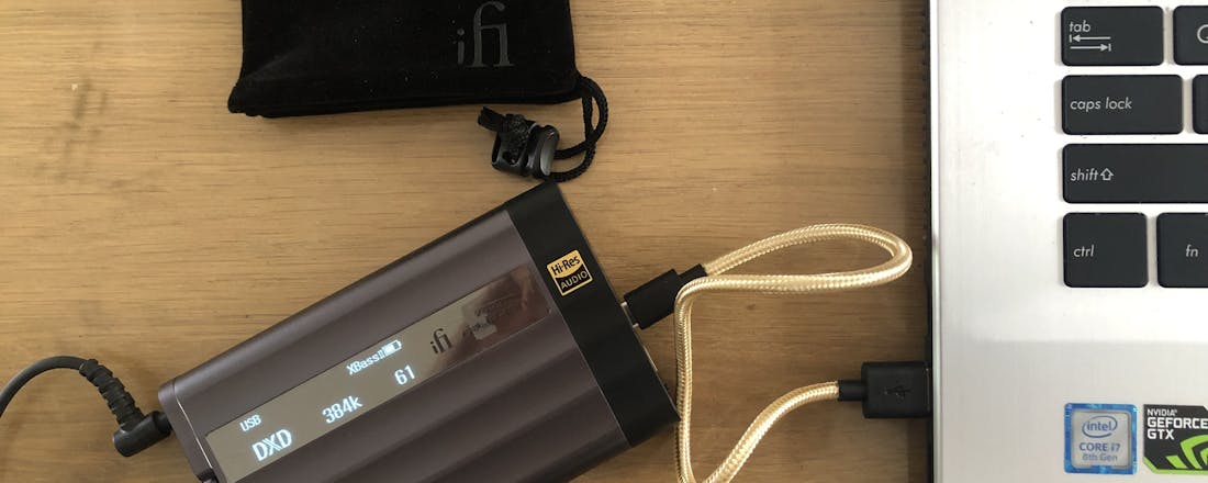 openingsbeeld-review-ifi-audio-xdsd-gryphon.jpg iFi Audio xDSD Gryphon - Mobiel luistergenot voor audiopuristen