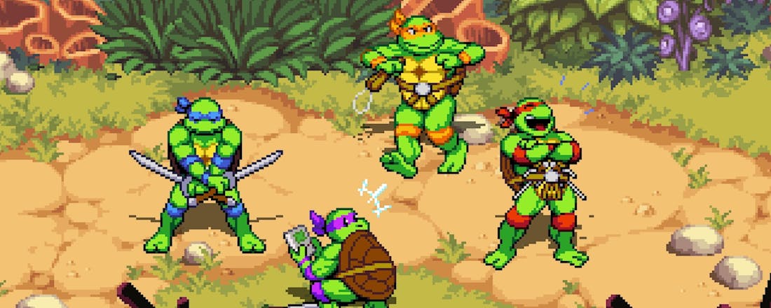 ninja-turtles.png Teenage Mutant Ninja Turtles: Shredder’s Revenge - veilig en tijdloos vermaak