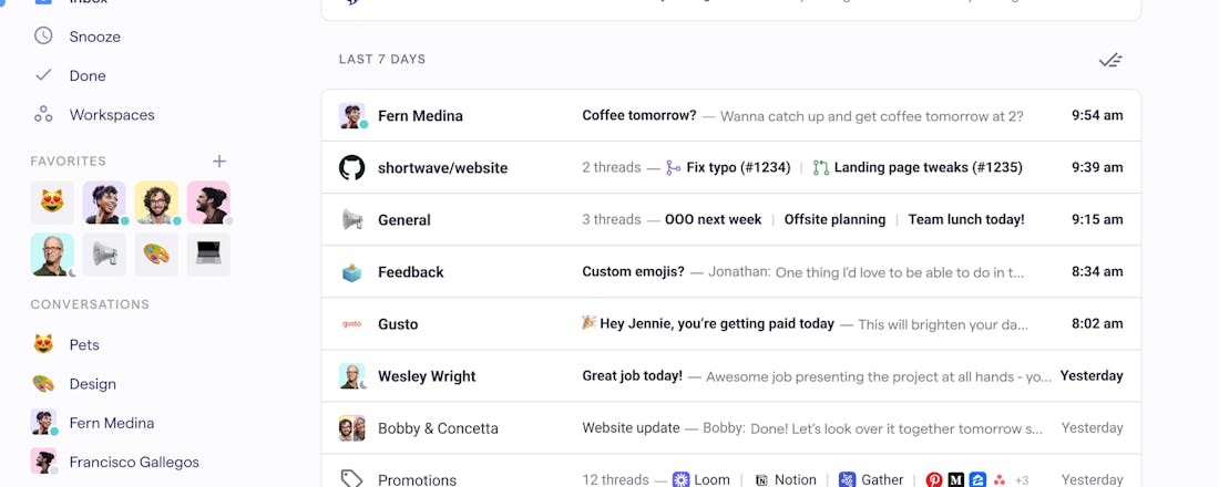 shortwave-gmail-inbox.png Shortwave is een e-mailapp voor iedereen die Inbox mist