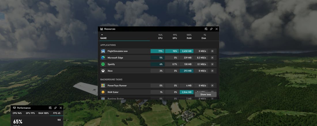 resources_advanced_name_sort_jpg.jpg Xbox Game Bar laat zien wat je systeem aantast