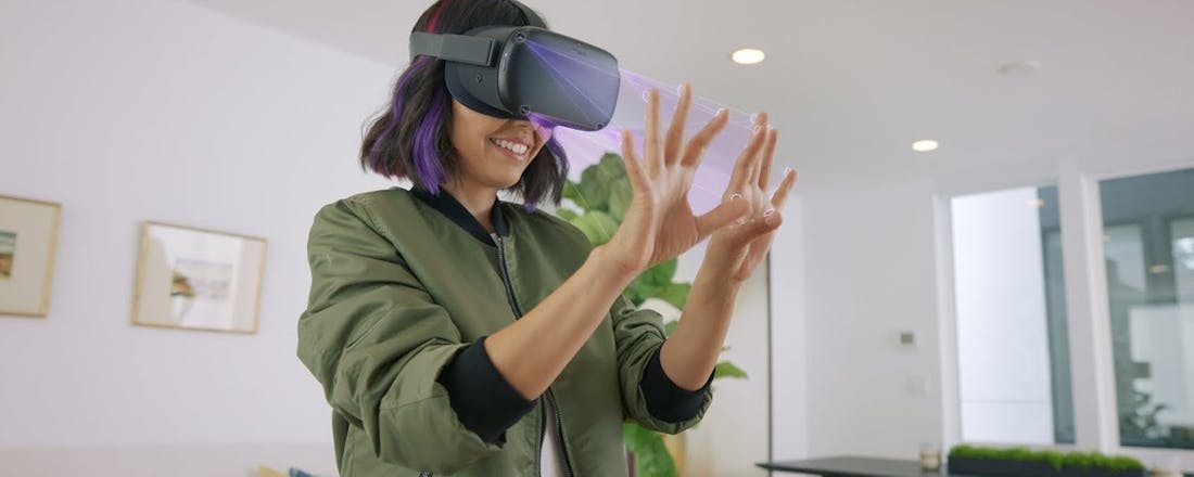 oculus quest hand tracking.jpg Is dit de opvolger van de Oculus Quest?