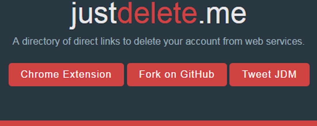 computertotaal_49474_kiyt0r4io0drnee6.png In één keer al je accounts verwijderen met JustDelete.me