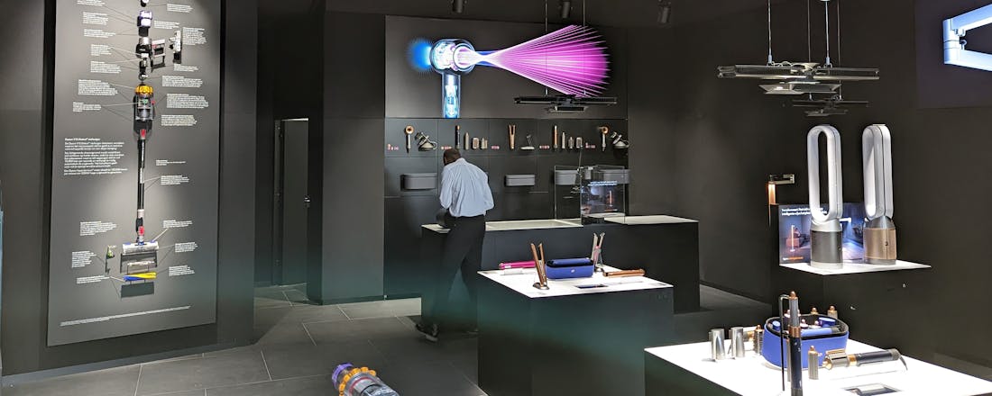 Dyson pakt uit met eerste demo store in Amsterdam