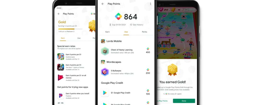 playpoints.png Dit is het nieuwe puntenspaarsysteem van de Play Store