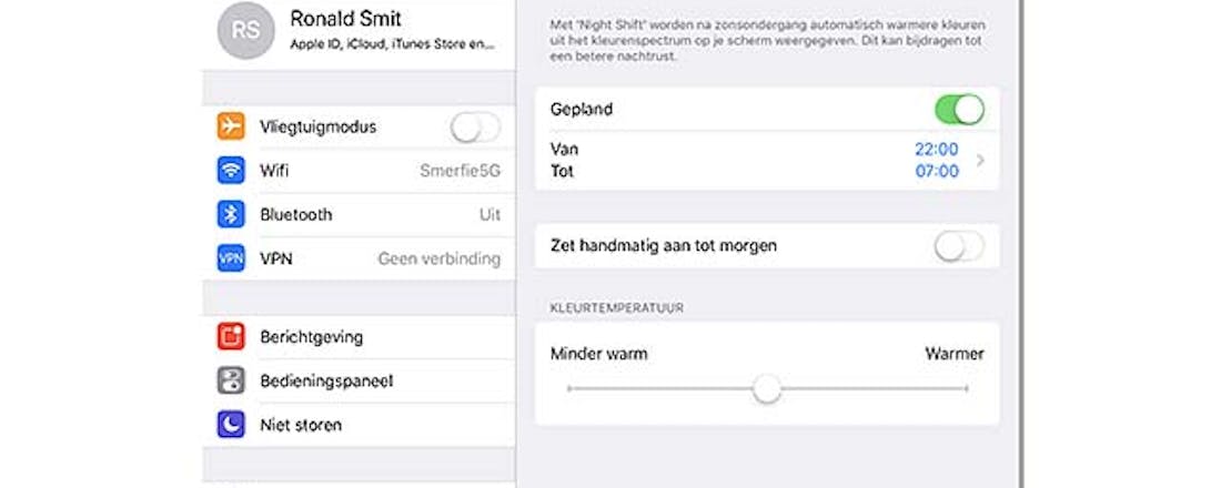kleuraanpassing.jpg Zo werken Night Shift en True Tone in iOS