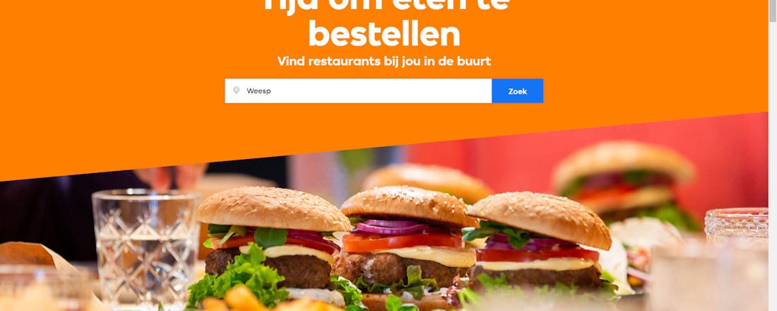 thuisbezorgd1.jpg Thuisbezorgd en Booking.com als zoekmachine gebruiken