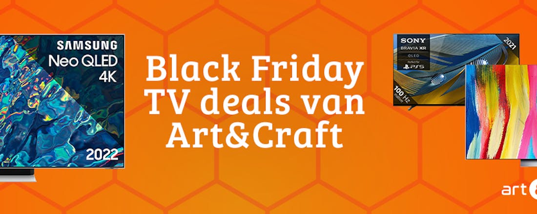 Dit zijn de beste Black Friday tv-deals bij Art & Craft