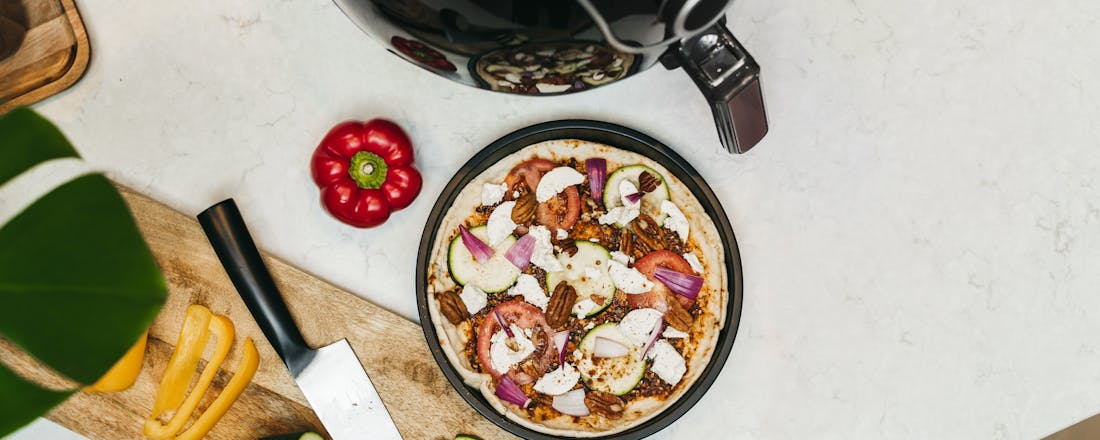 Pizza uit de airfryer. De beste gezonde recepten voor je airfryer