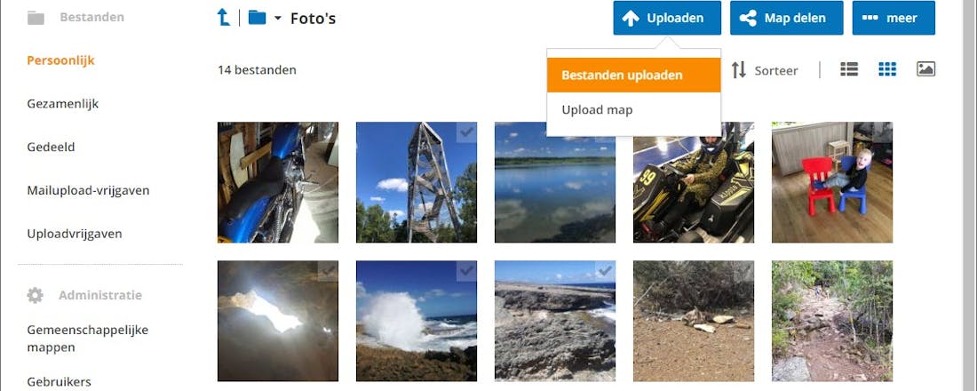 Dierbare bestanden opslaan met STRATO HiDrive