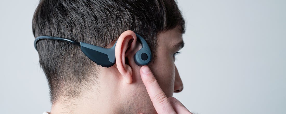 Bone-conduction hoofdtelefoon. Hoe werkt dat?