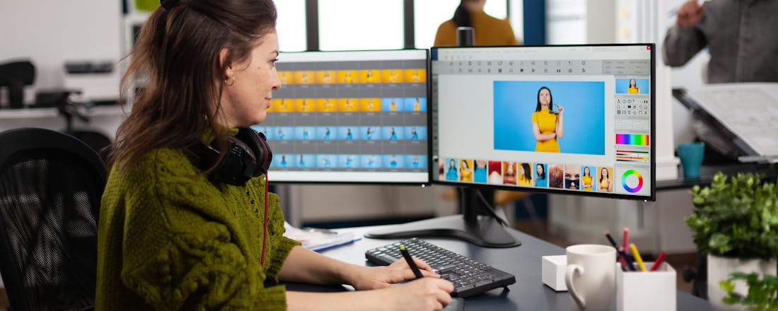 Vrouw achter computer Waar voor je geld: 5 echt goede pc’s