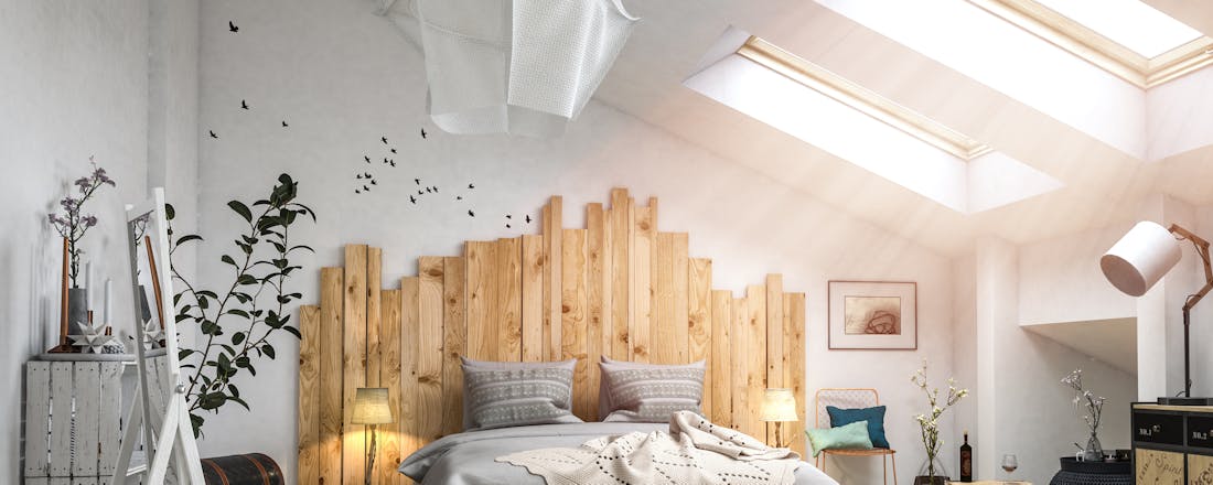 Slaapkamer In 5 stappen van rommelzolder naar slaapkamer, werkplek of wasruimte