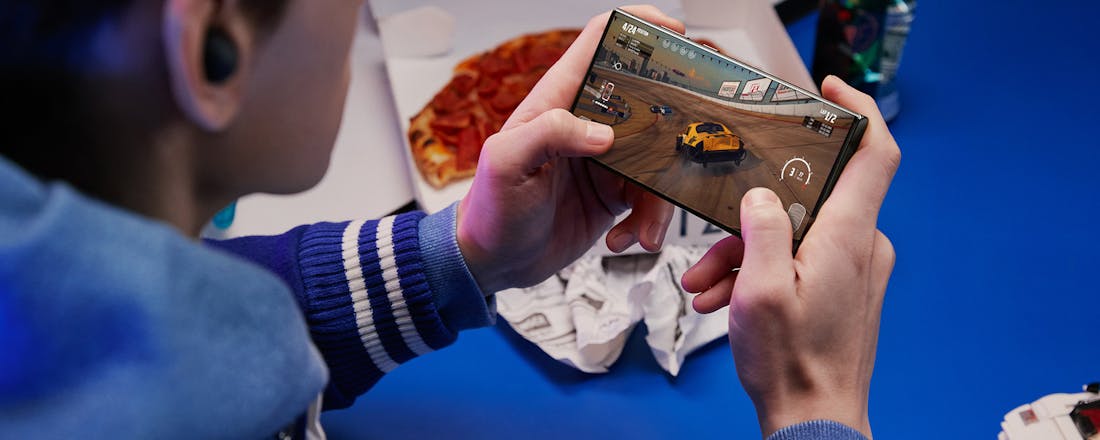 Samsung Galaxy S23 Ultra Beter beeld in de zon met de Samsung Galaxy Vision Booster