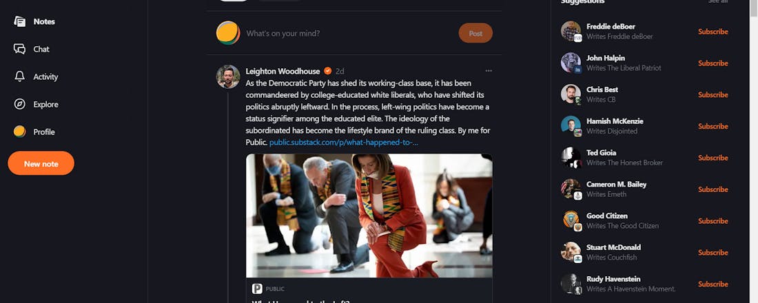 Wat is Substack Notes? Zo gebruik je dit Twitter-alternatief