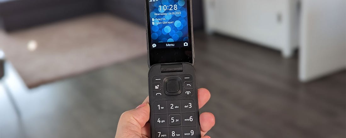 Review Nokia 2660 Flip - Overtuigend toestel voor ouderen