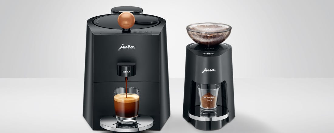 JURA ONO Een duurzame eenkops-koffiemachine zonder capsules: de JURA ONO