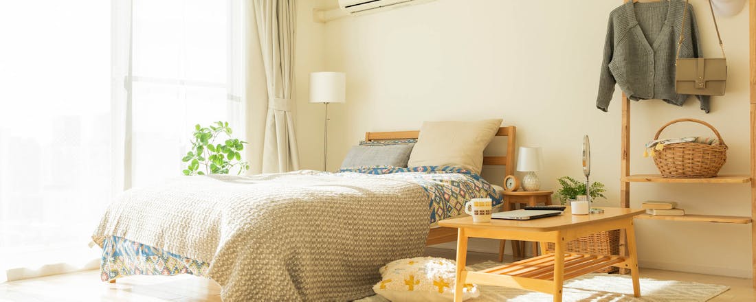 Slaapkamer met airco Hoeveel energie verbruikt een airco en hoe kun je daarop besparen?