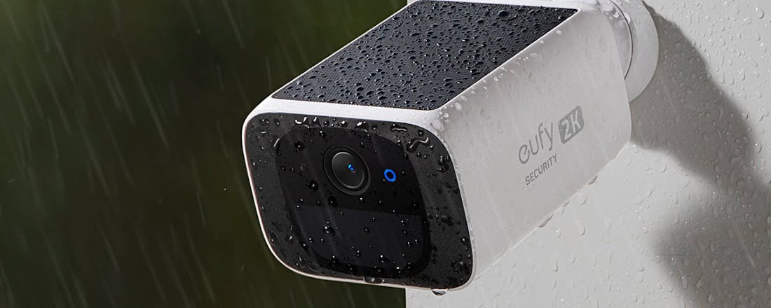 Eufy SoloCam S220 Review Eufy SoloCam S220 - Accu-camera met zonnepaneeltje