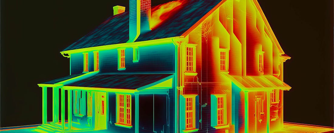 Heat map van een woning Hoe weet ik of mijn huis goed geïsoleerd is?