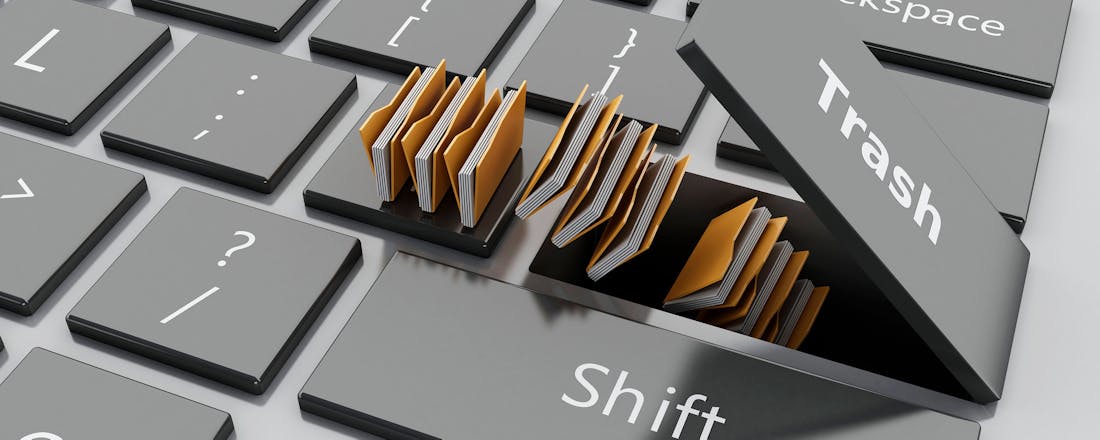 Ruimtegebrek op je schijf? Weg met die rommel!