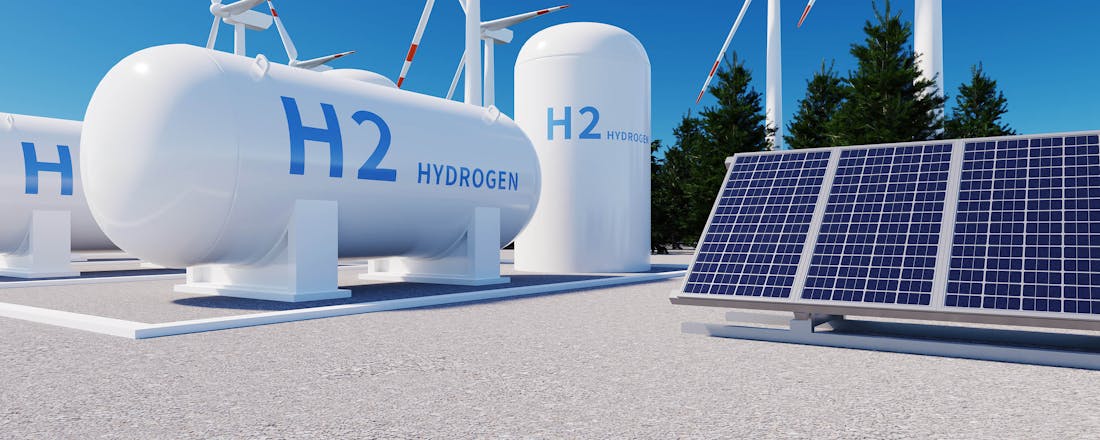 Tanks met waterstof Waterstof, de brandstof voor de fiets van de toekomst?