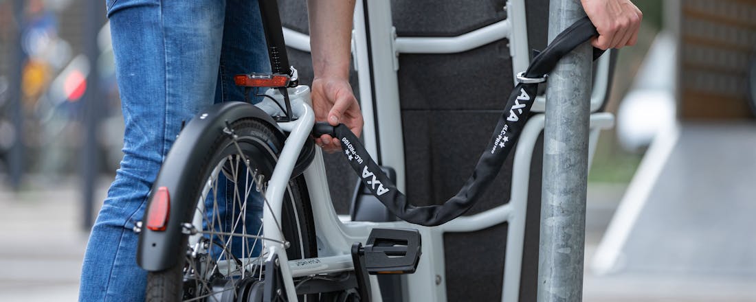 Met deze tips verklein je de kans op diefstal van jouw dure bakfiets