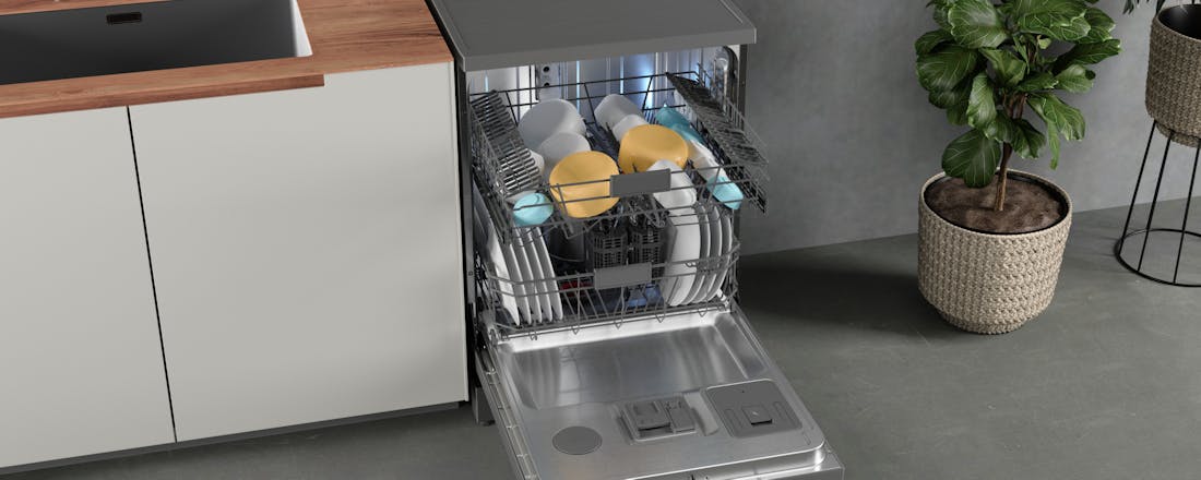 vaatwasser die open staat ETNA VWV440ZWA - Fluisterstille vaatwasser