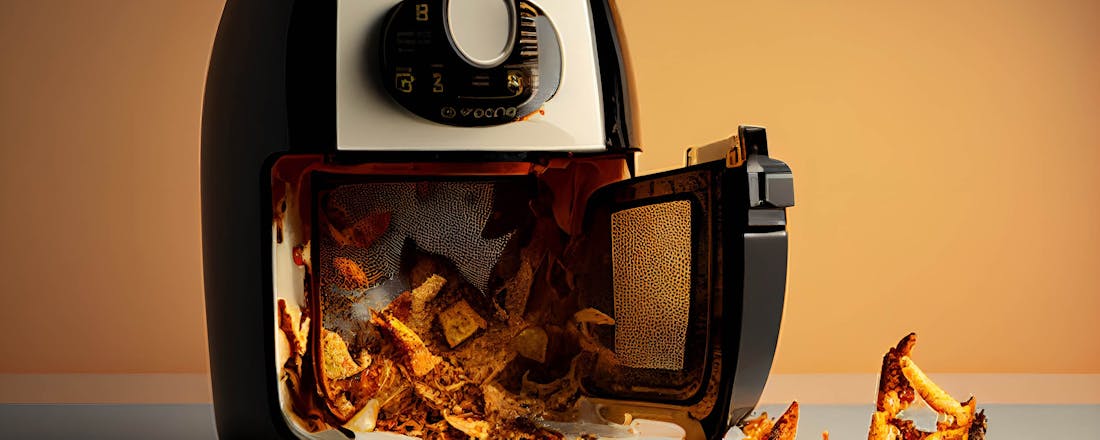 Airfryer vol met vet en voedselresten Dit zijn de 8 meest gemaakte airfryer-fouten (en zo vermijd je ze)